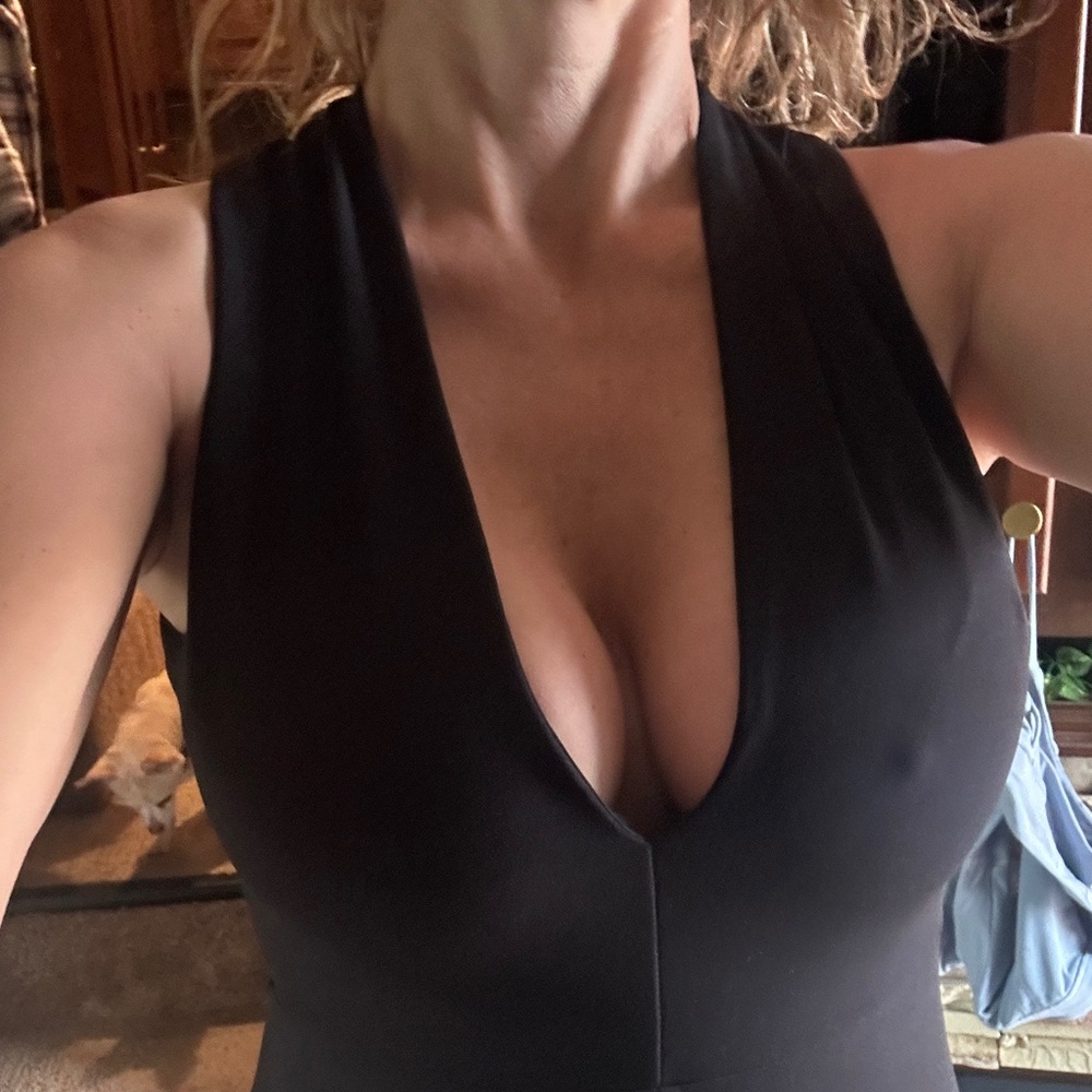 Lulu's Black Jumpsuit